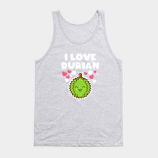 I Love Durian Kawaii Tank Top